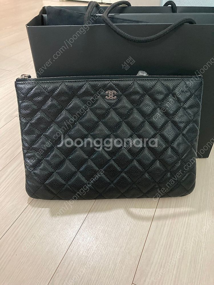 샤넬 캐비어 클러치--0