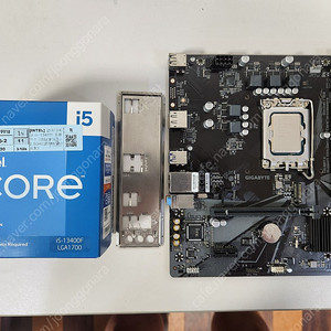 i5 12500+H610M K DDR5 팝니다. -내용필독-