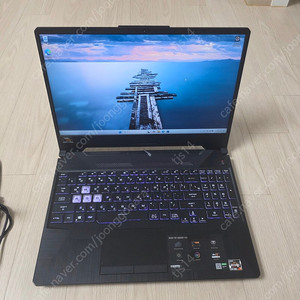 아수스 터프 게이닝노트북 FA506IU 판매합니다. (라이젠 4800h , 1660ti , 32gb , 512)