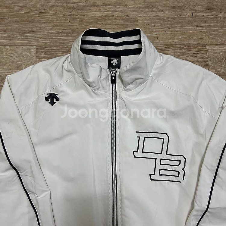 데상트 DB 로고 바람막이 집업자켓 (화이트) XL/1...--1