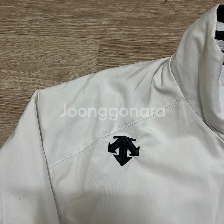 데상트 DB 로고 바람막이 집업자켓 (화이트) XL/1...--4