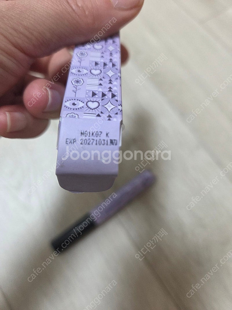 눈커 화이트 아이라이너+마스카라 2종--1
