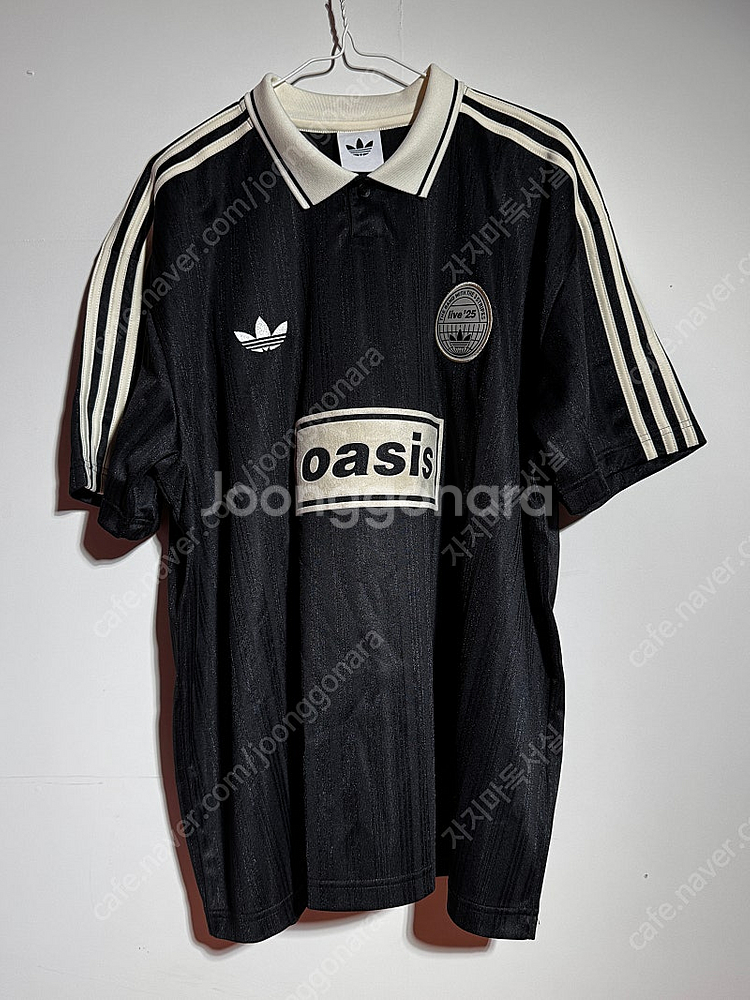 오아시스 아디다스 자카드 저지 (블랙- UK사이즈L)--0