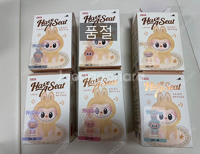 팝마트 라부부 나랑놀자 시리즈 개봉 새상품--0
