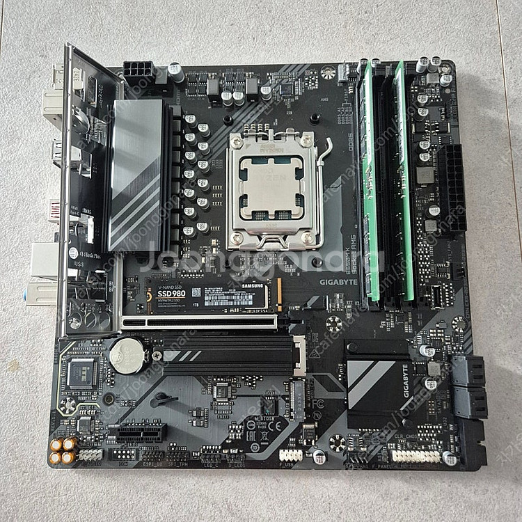 라이젠7 7700 반본체 b650m ddr5 32g--0