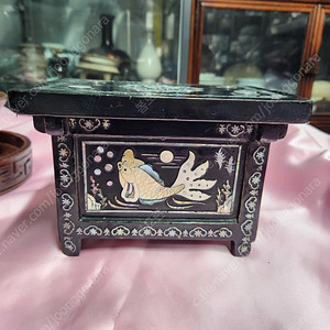 근대사//통영자개 돈통