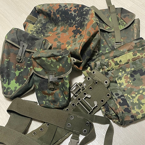 독일연방군 웨빙세트, 네덜란드 전투복 자켓, 네덜란드 전투 베스트, 독일연방 군 전투화, 플렉탄 전투복 하의