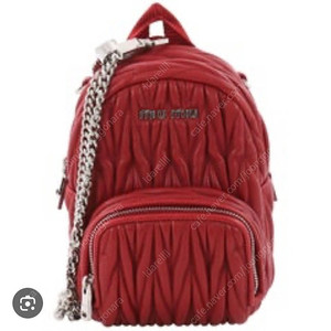 미우미우 미니 백팩