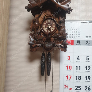 독일제 뻐꾸기 벽시계