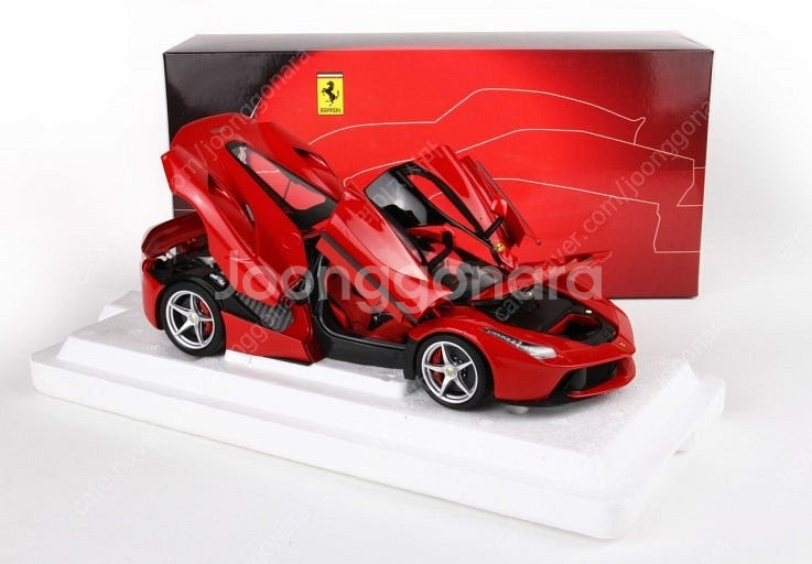 1:18 bbr 라페라리 폴리베이스 버전 풀오픈 다이캐--1