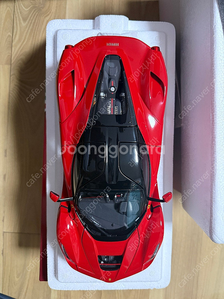1:18 bbr 라페라리 폴리베이스 버전 풀오픈 다이캐--3