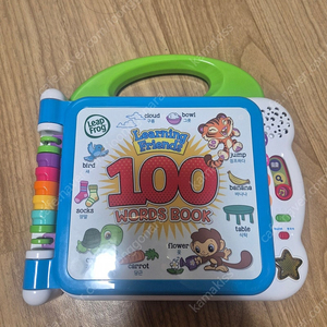 립프로그 100 워드북 멜로디 완구 단어책입니다.