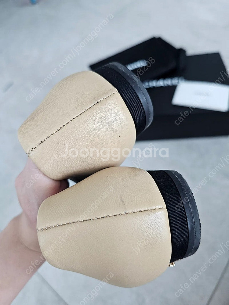 샤넬 발레리나 플랫 36--2