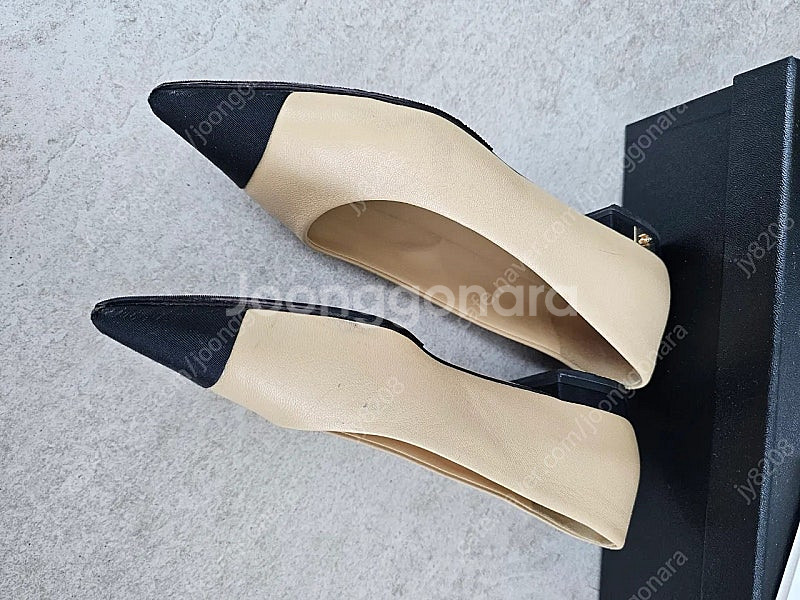 샤넬 발레리나 플랫 36--4