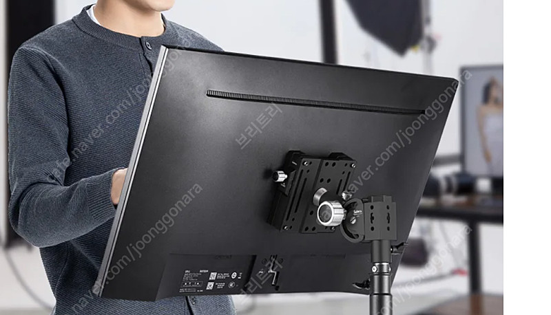 Selens-조절 가능 360 도 회전 범용 베이스 분리형 브래킷 디스플레이 스탠드--7