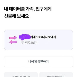 lg u+ 데이터 2기가 팝니다