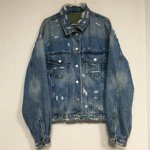 리버시블 야상 데님 블루종 자켓 / 랑방 마인 오브제 타임 럭키슈에뜨 산드로 마쥬 오르 시에 시스템