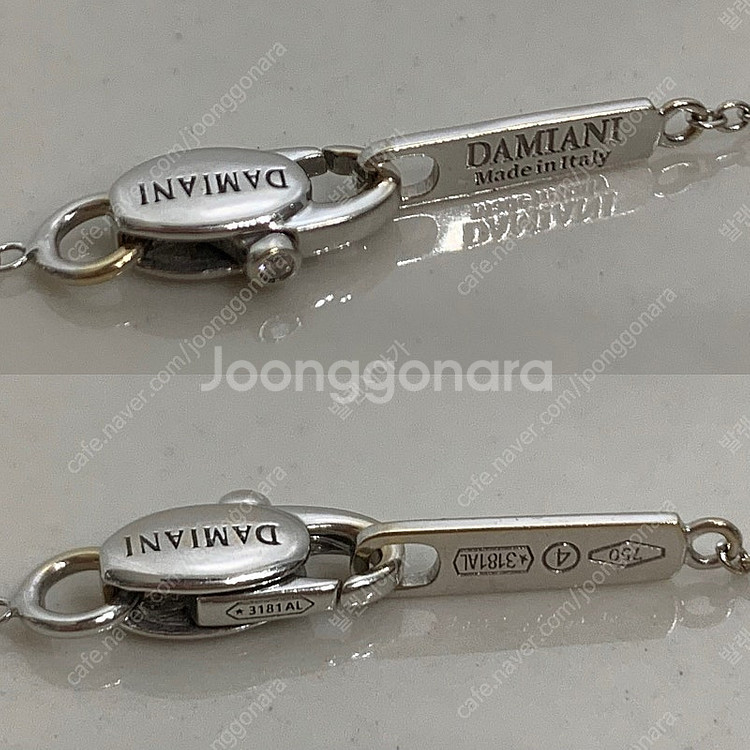 [S]다미아니 벨에포크 펜던트 화이트골드 목걸이 다이아...--7
