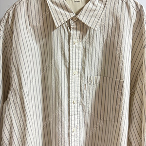 포터리 컴포트 셔츠 Beige Stripe 2(M) 사이즈 판매
