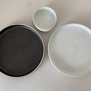 한소(hanso) 여주도자기 접시 3set