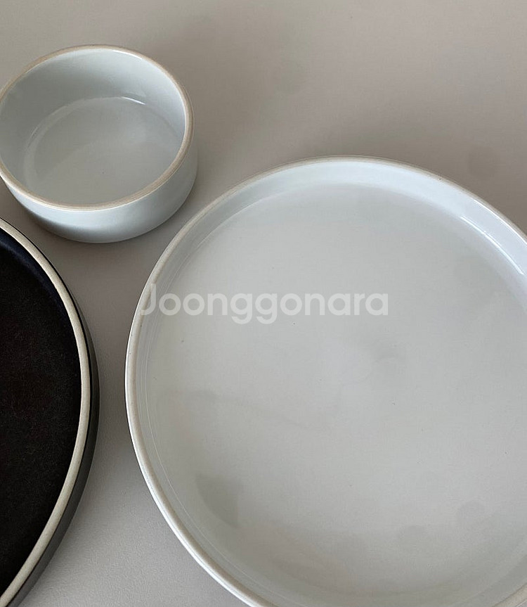 한소(hanso) 여주도자기 접시 3set--1