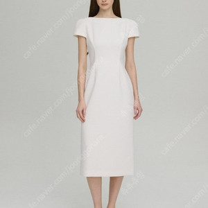 플로움 아이코닉 드레스 Iconic Dress - Long 크림 xs