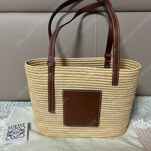 (정품) LOEWE 로에베 라피아 스퀘어 백