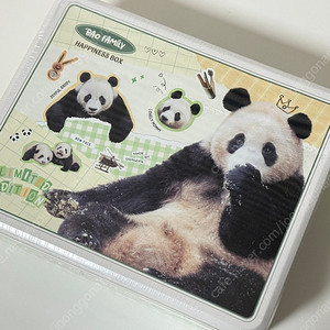 에버랜드 판다 푸바오 바오패밀리 팝업 굿즈