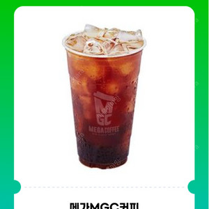 메가커피 ICE 아메리카노 기프티콘 4개 (~12/2) 일괄