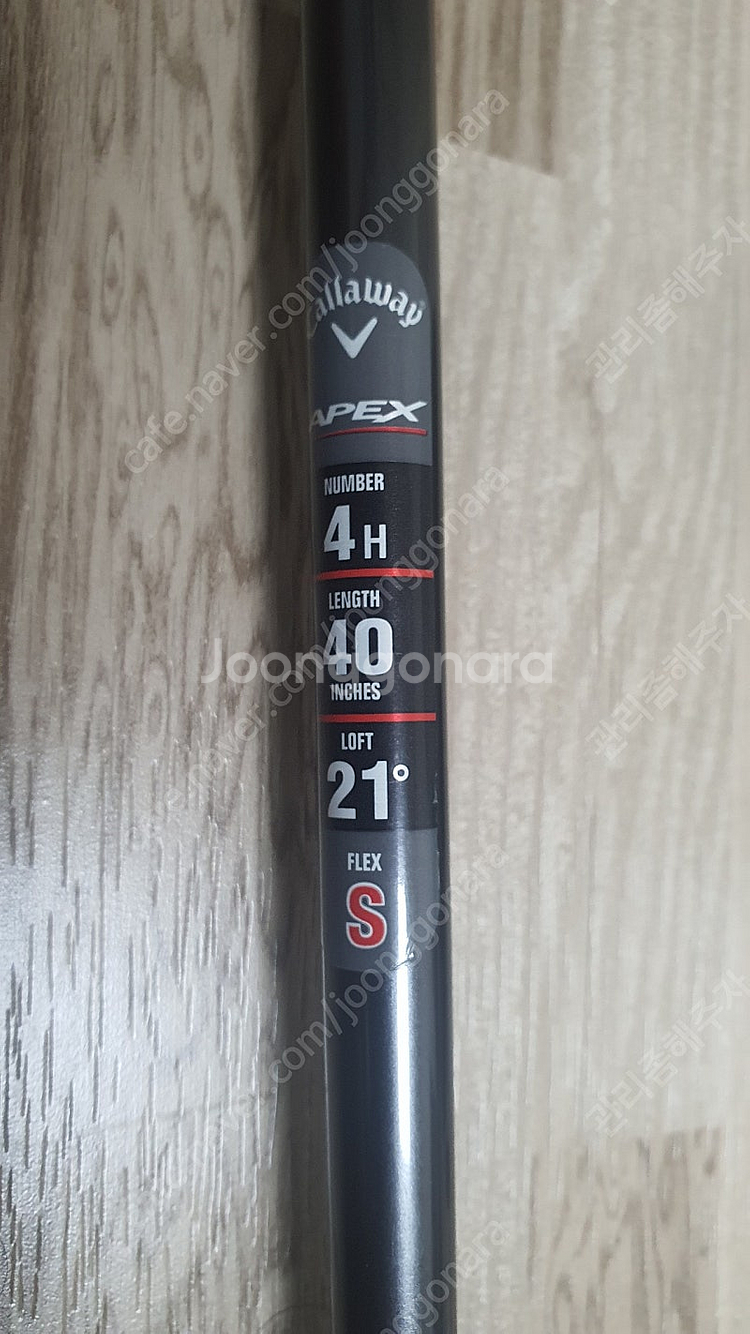 캘러웨이 Apex21 4번 유틸리티 팝니다--7