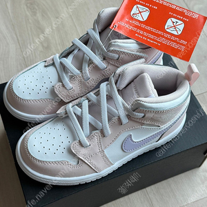 조던 1 미드 알트 (160) 핑크 워시/화이트/바이올렛 프로스트