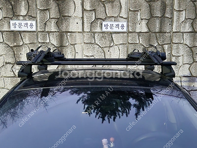 툴레 가로바(블랙) & 프로라이드598(블랙) 팝니다--1