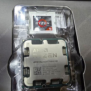 AMD 라이젠 7950X3D CPU정품 박스 풀셋