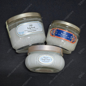 [국문택미개봉] 사봉 바디스크럽 릴리팰리스 320g, 자스민 600g / 바디크림 자스민 200ml 정품 새상품 SABON 우드스쿱O