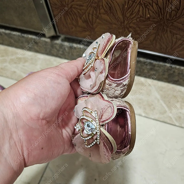 170 여아 구두 신발 2켤레 일괄--6