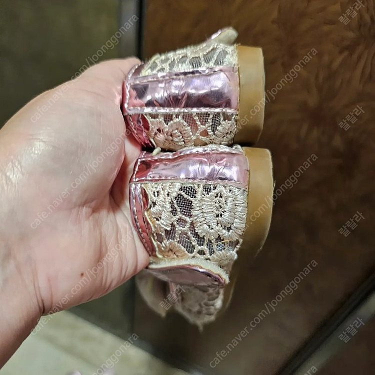 170 여아 구두 신발 2켤레 일괄--7