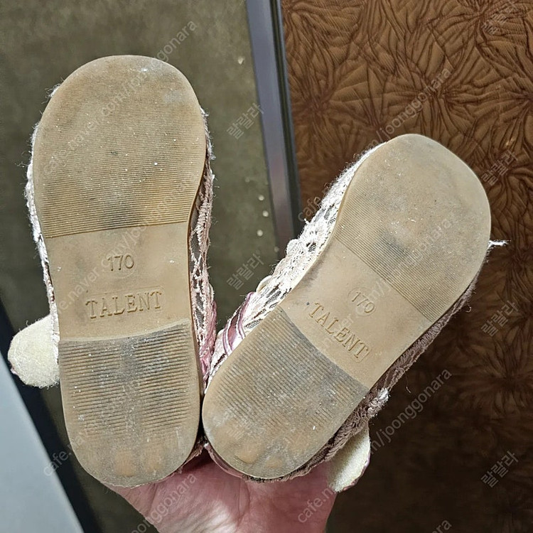 170 여아 구두 신발 2켤레 일괄--8