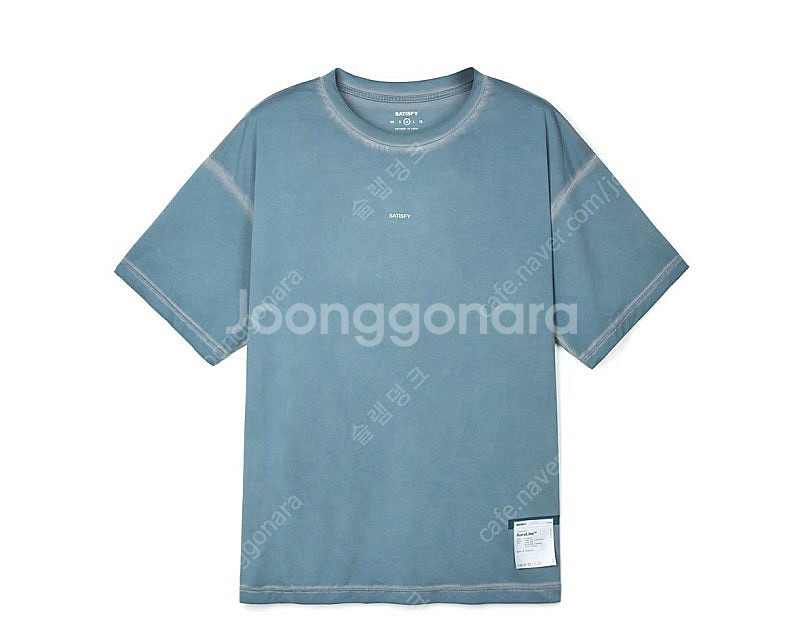 [M] 새티스파이 오라라이트 티셔츠 피그먼트 슬레이트--0