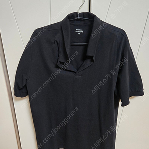 무신사 스탠다드 피케 카라 티셔츠 블랙