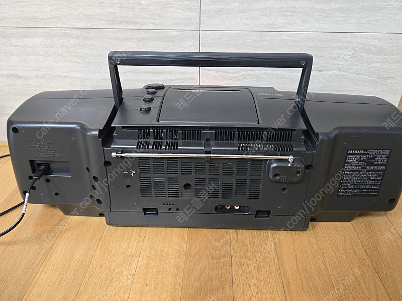 아이와 AIWA CSD-SR80 AM 스테레오 CD 붐박스, 라디오, 더블테크 이미지