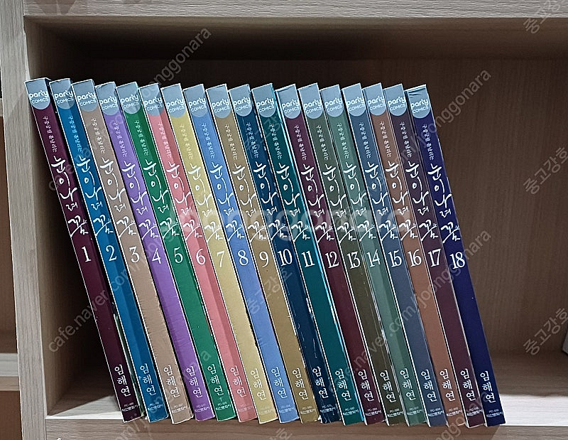 눈이 나려 꽃 1~18, 카드7장포함--0