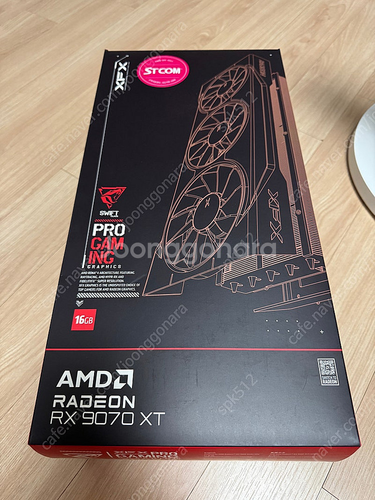 XFX SWIFT RX9070XT D6 16GB 새제품...--0