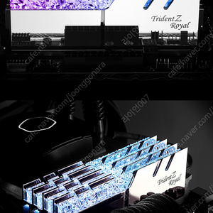 튜닝램 G.SKILL DDR4-3600 CL18 TRIDENT Z ROYAL 실버 (64GB(32Gx2)) 팝니다.