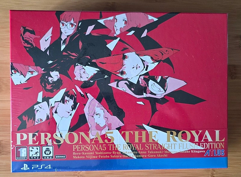 ps4 페르소나5 로얄 / 로열 스트레이트 플러쉬 에디션 (한정판) 신품 이미지