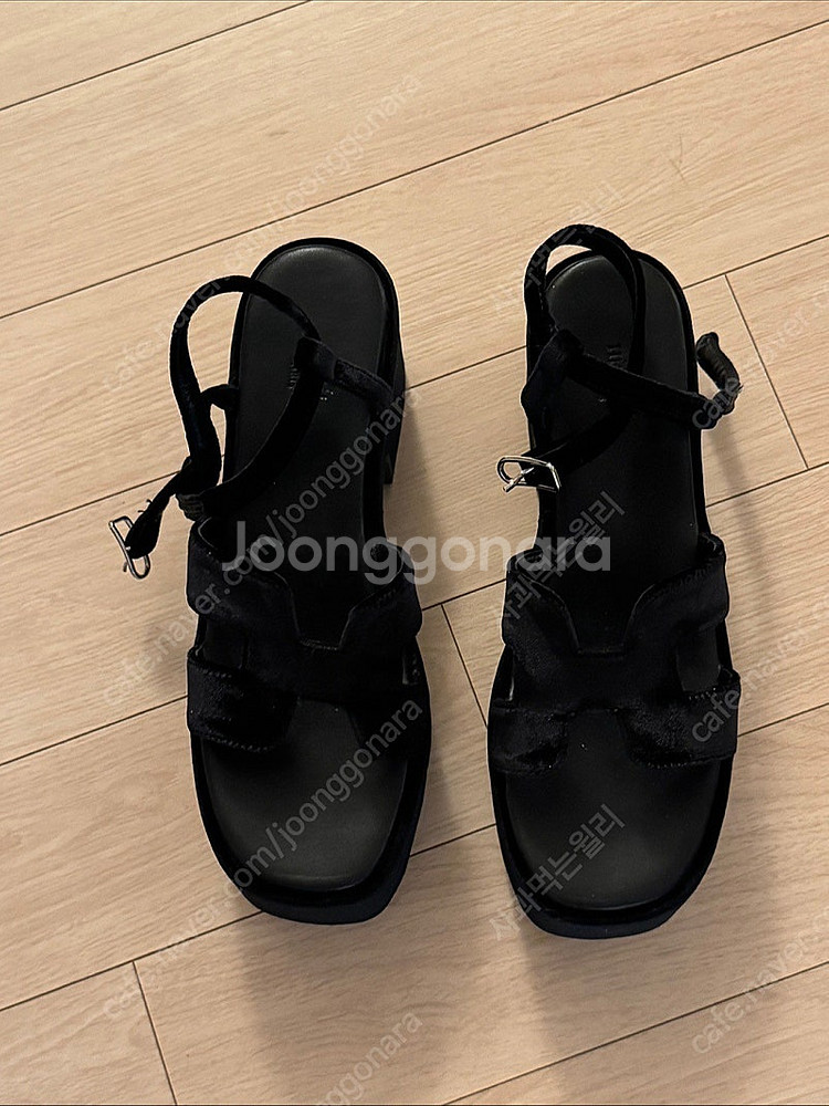 에르메스 잼 샌들 플랫폼 35size--1