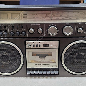 레트로 빈티지 붐박스 카세트오디오 파나소닉 내셔널 RS-4360DFT