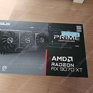 ASUS 라데온 RX 9070 XT 프라임 그래픽카드