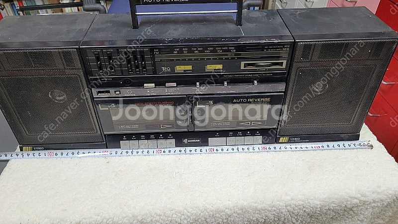 삼성 카세트 라디오 붐박스--2