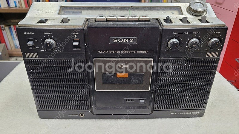 CF-560S 소니 카세트 라디오 붐박스--0