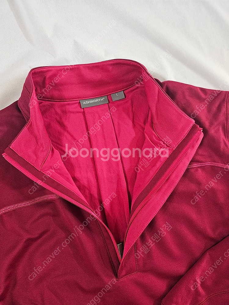 [L] Ashworth 남성 골프웨어 방풍 아노락 바람...--3